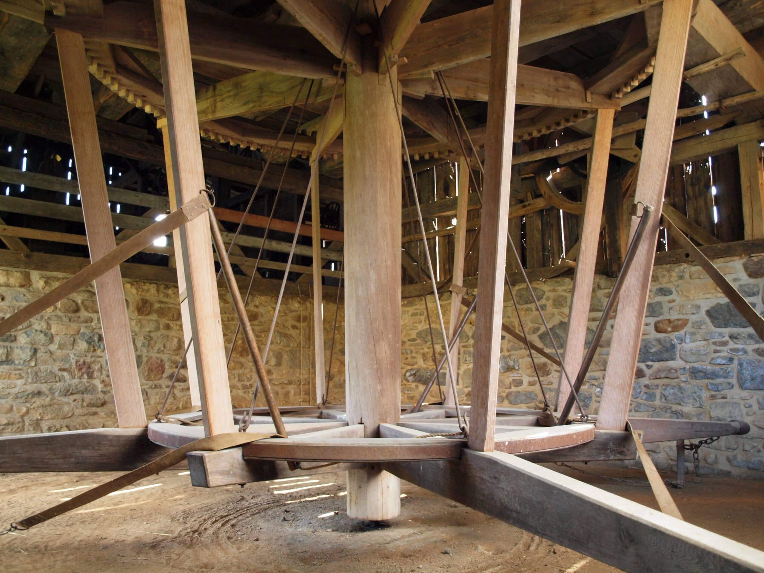 The High Horse-powered Wheel at Burnside Plantation