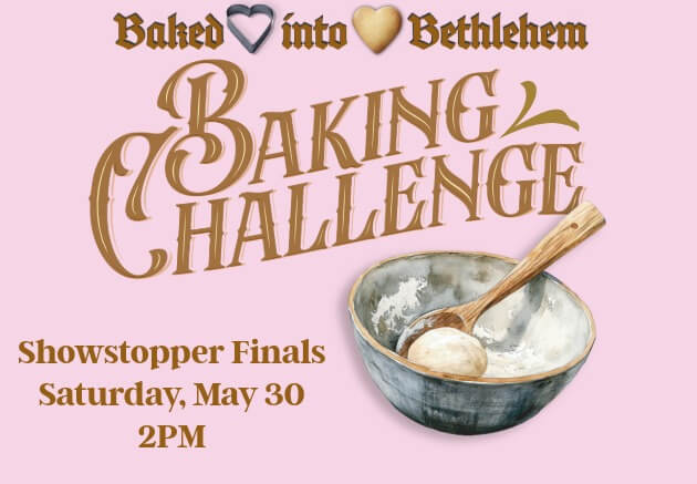 Baked into Bethlehem baking challenge
