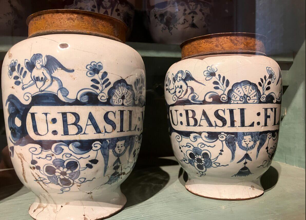 Apothecary Delftware Jars