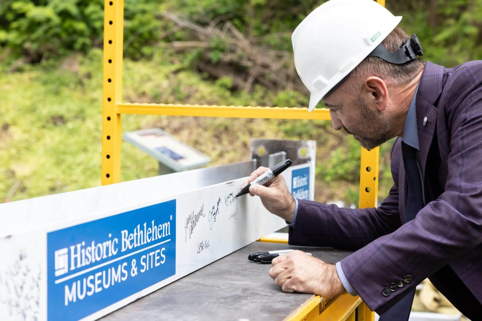 Steel Rises for the Overlook on History