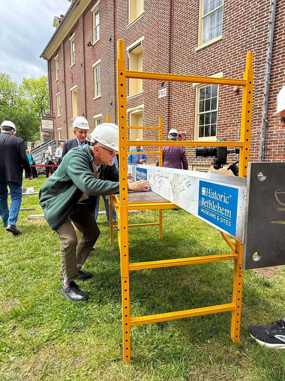 Steel Rises for the Overlook on History
