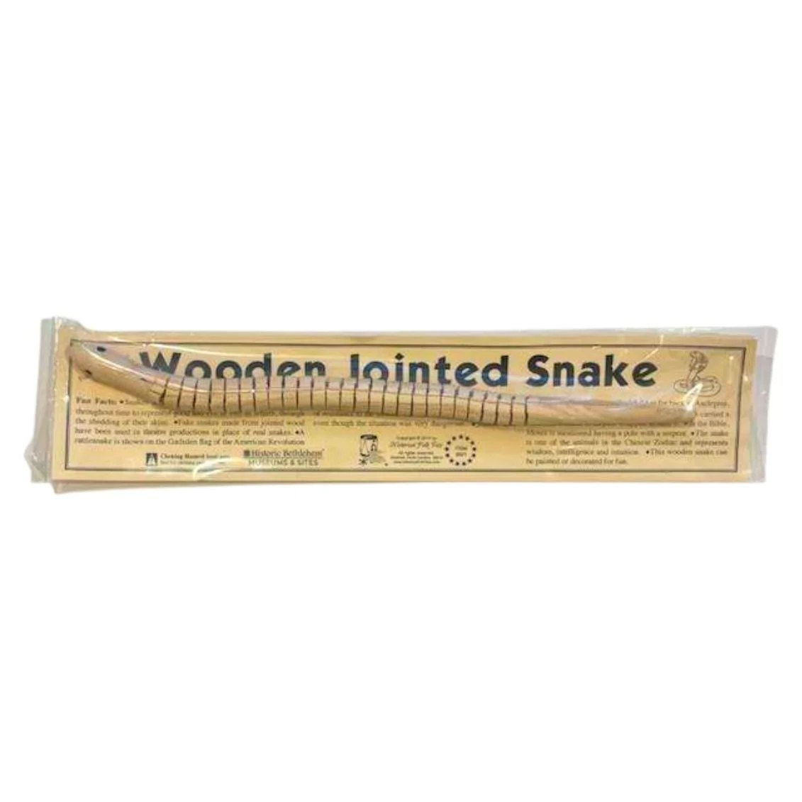 Wooden Snake Toy